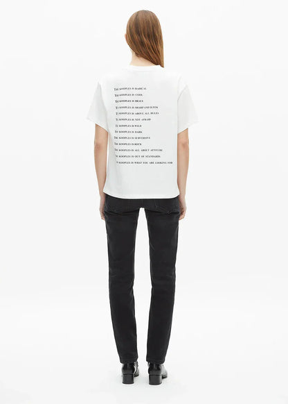 T-shirt What is Blanc